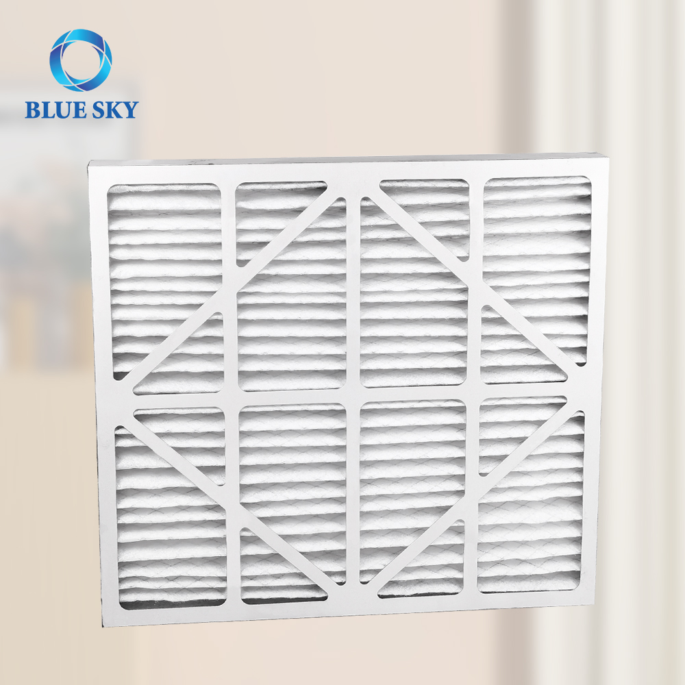 Size Customizable 23.2x21.2x1.7 Inch MERV 8 10 13 Pleated Panel AC Furnace Air Filter