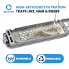 Washing machine lint filter box replacement compatible with Samsung DC62-00018A DC97-16513A OEM spare parts