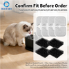 cat water fountain replacement filter compatible with dockstream plwf series
