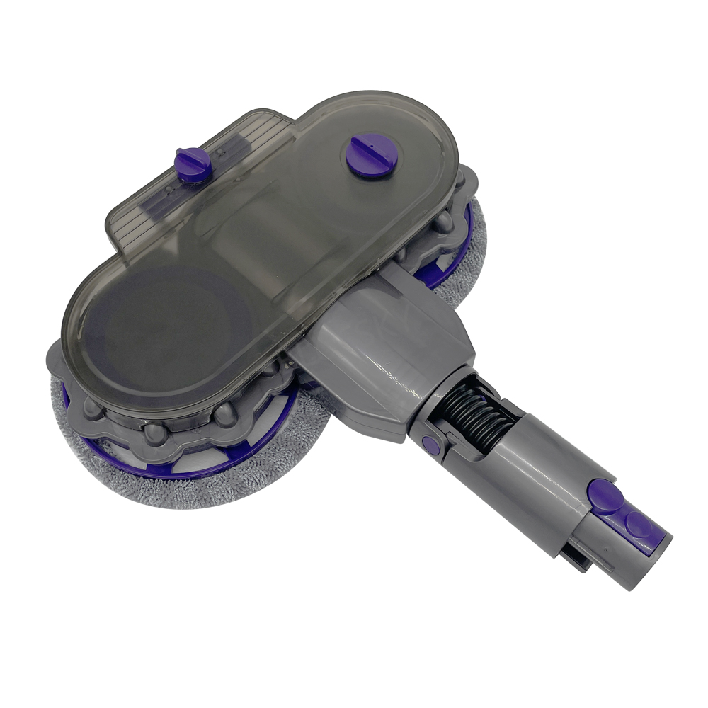 Dual Spin Mop Head Brush with Water Container Compatible With Dyson V7