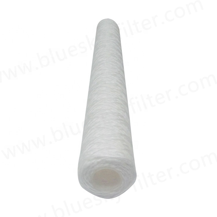 10 Micron PP String Wound Water Cartridge Filter for Long 20 Inch
