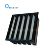 610X610X292mm HVAC System 99.995% H14 HEPA Air Filters