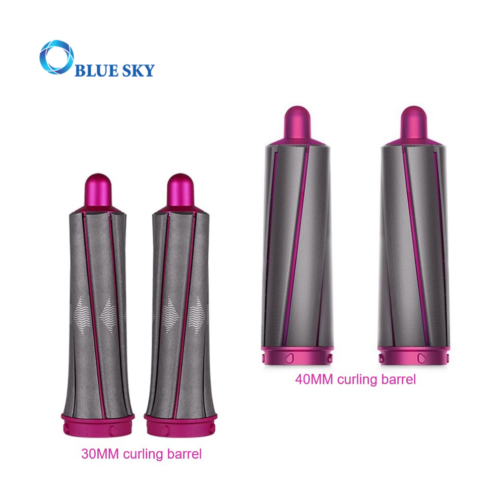 30/40mm Long Curling Barrels Compatible with Dyson Air-wrap Styler Curling Iron Accessories Volume and Shape Curling Hair Tool