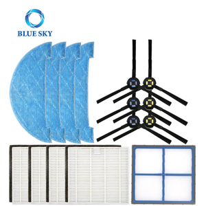 Side Brush H12 Filter Mop Cloth Replacement Accessories Kits for ILIFE V8 V8S Plus X750 X800 X785 V80 Max Robotic Vacuum Cleaner