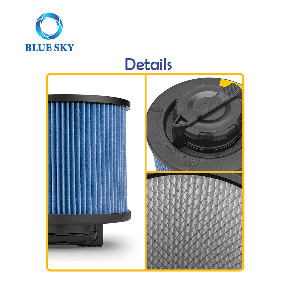 DXVC4002 Filter For Dewalt Regular 4 Gallon Wet/Dry Vacuum Cleaners