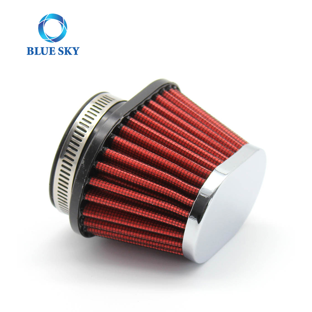 High Performance Motorcycle Exhaust Gas Filtration Car Air Intake Modified 51 / 55 / 60mm Mushroom Head Air Filter