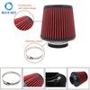 High Flow Racing Performance Short Long Tapered Airfilter Universal 76mm 102mm 3inch Cone Intake Air Filter for Kn