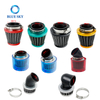 32/35/38/42/48-50mm Motorcycle Racing Air Filter High Flow Intake Filter for Waterproof Motorcycle ATV Quad Scooter Go Kart Mope