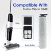 Roller Brush HEPA Filter Accessories Kit 1630733 Fit For Bissell TurboClean Hard Floors 3548 REDKEY W12 Wet Dry Cordless Vacuum