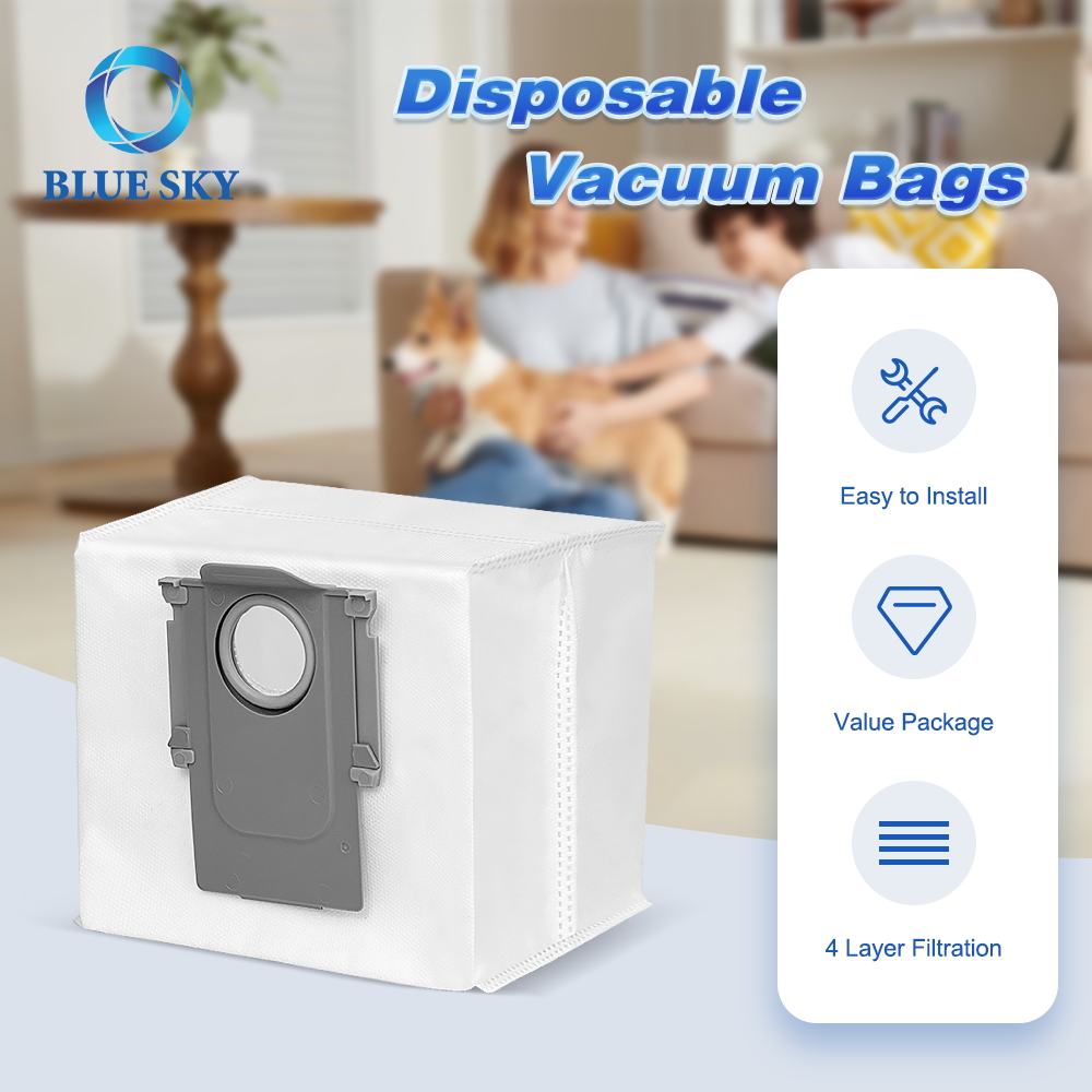Dust Bag for Roborock Q5 / Q5+ / Q7 Max / Q7 Max+ / S7 Maxv Ultra / T8 / G10s / G10spro Sweeping Robot Vacuum Cleaner Filter