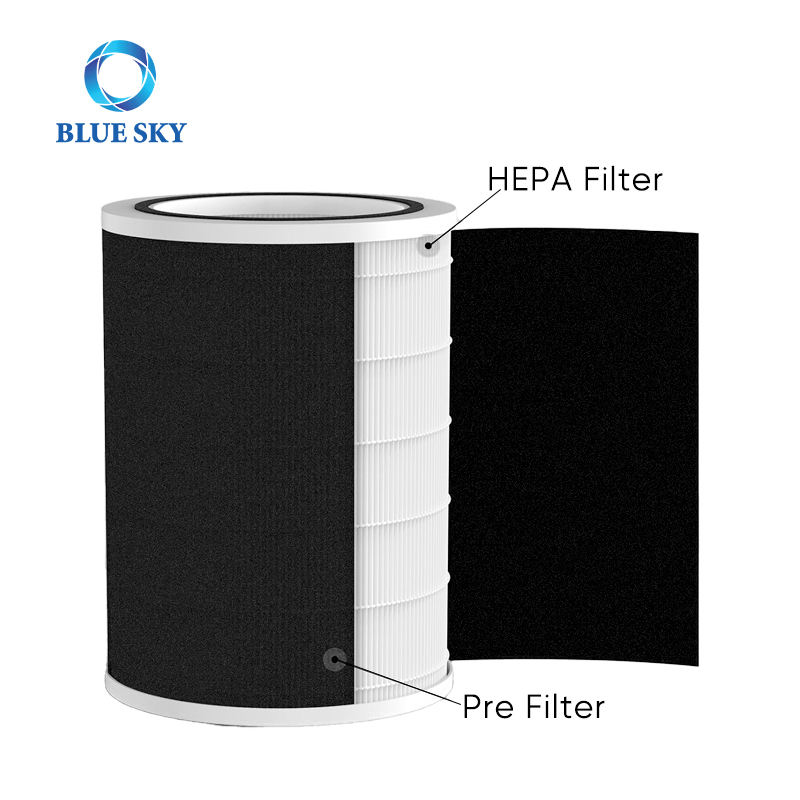 Flt58CB4 Flt5800 Air Purifier HEPA Filter Replacement fits for Germguardian Ap5800 Ap5800W 3-in-1