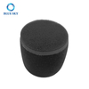 70mm 80mm 90mm Rubber Foam Intake Cone Air Filter with Clamps
