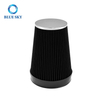 High Flow Air Intake Filter 150mm Customized Aluminum Stainless Steel Racing Car Filter