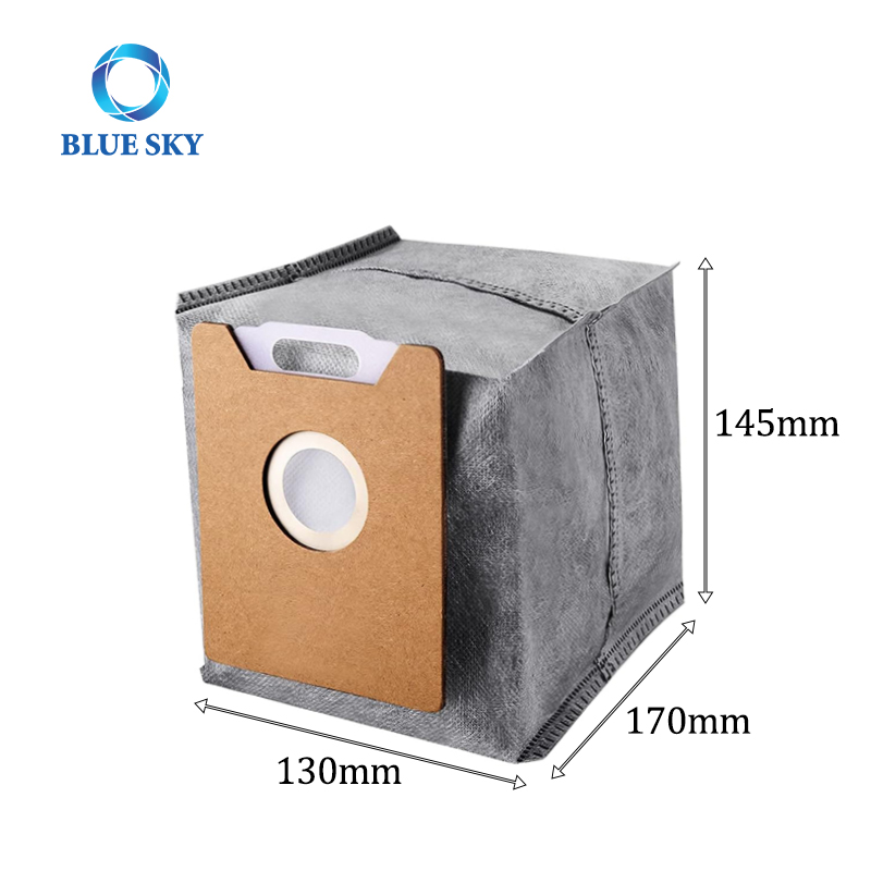 Activated Carbon Fabric Vacuum Cleaner Dust Bags fit for Eufy Clean G35+, G40+, G40 Hybrid+ RoboVac Vacuum Cleaner