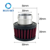 Customized 30mm High Flow Auto Air Filter Aluminum Air Intake Automobile Filter for Car Parts