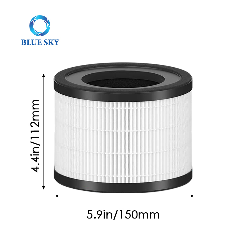 Replacement Filter Ap-S0610L HEPA Filter Compatible with Moo-Ka 3-in-1 Ap-S0610L Air Purifier
