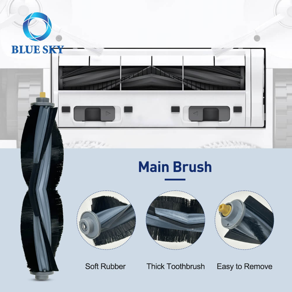 Details of Main Brush fits for Ecovacs Deebot T20 OMNI T20e OMNI Robot Vacuum Cleaner