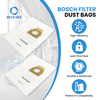 Vacuum cleaner filter bag replacement 2608000891 compatible with Bosch GAS 400 A and GAS 12-40 MA industrial vacuum cleaner