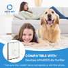 Air purifier replacement filter compatible with KNKA APH4000 2-in-1 HEPA and activated carbon filter replacement parts