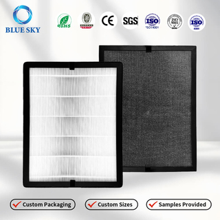 HAP602 HEPA Activated Carbon Replacement Filter for ECOSELF Air Purifiers - High-Efficiency Odor & Particle Removal