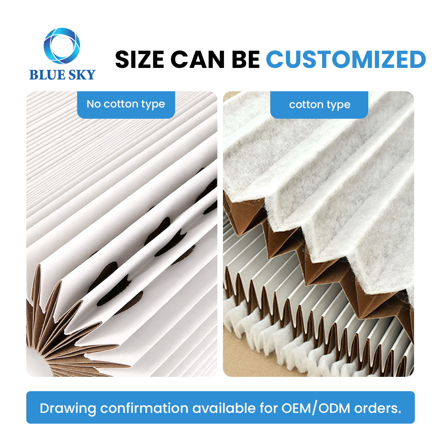 V-Type paint pleated filter for industrial spray booth overspray control