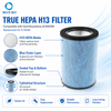Replacement True HEPA H13 Filter Compatible with GermGuardian AC9400W Air Purifier FLT9400