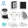 Size of Filter for Shark Cordless Vacuum IP3251 IP3251C IP3252, Vacuum Cleaner Replacemen