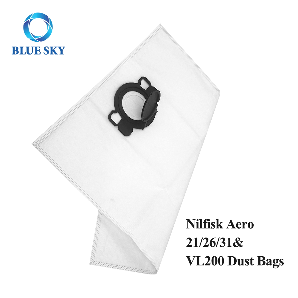21-01 26-21 PC Replacement Fleece Bags 107419590 for Nilfisk Aero 20