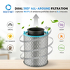 HJ10 replacement HEPA carbon filter for Dyson HushJet air purifier 3-in-1 high efficiency air purifier filter