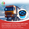 High-efficiency truck air filter replacement 1780-78080 P630752 for heavy-duty engine protection and air cleaning