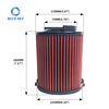 Size of High Flow Air Filter E-2014 For VW Golf 3