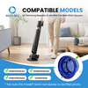 Washable micro filter DJ97-03298A compatible with Samsungs Bespoke Jet AI VS28C9762UK and VS35D9762UK vacuum cleaners