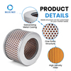 C1112 air intake filter cartridge compatible with Beckers U4.40 U4.70 vacuum pumps replacing 84040107000