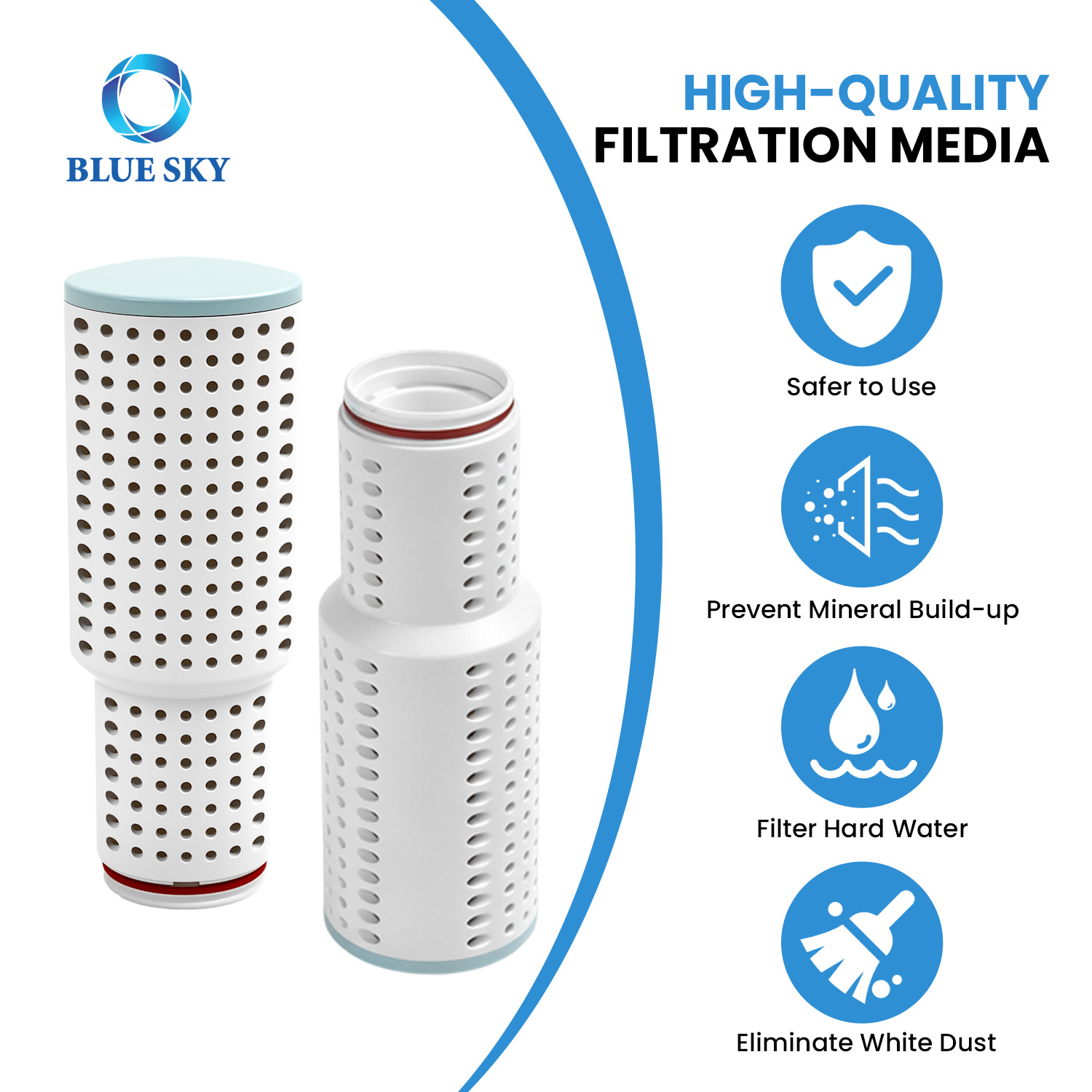 Humidifier demineralization cartridge replacement compatible with Dreos HM306 HM311 HM524 HM409S