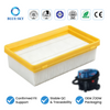 Flat pleated filter replacement 2608001245 fit for Boschs GAS 12-25 LS dust extractor with cellulose filter media