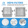 Roller brush HEPA filter replacement kit for Roborock A30 A30 Pro F25 F25 ACE wet dry vacuum cleaner parts
