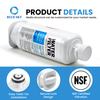 refrigerator water filter replacement compatible with DA97-08006C HAF-QIN EXP RWF4200A high efficiency fridge filter