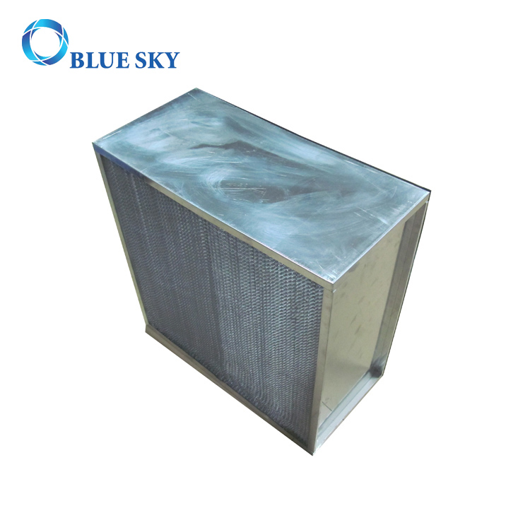 High Efficiency Deep Pleat H13 HEPA Air Filter for HVAC System