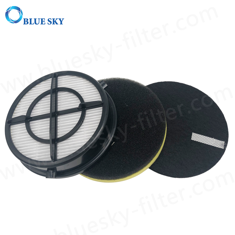 HEPA Filter and Foam Filter for Bissell 16871 1650 Vacuum Cleaners Part # 1608860 1608861 