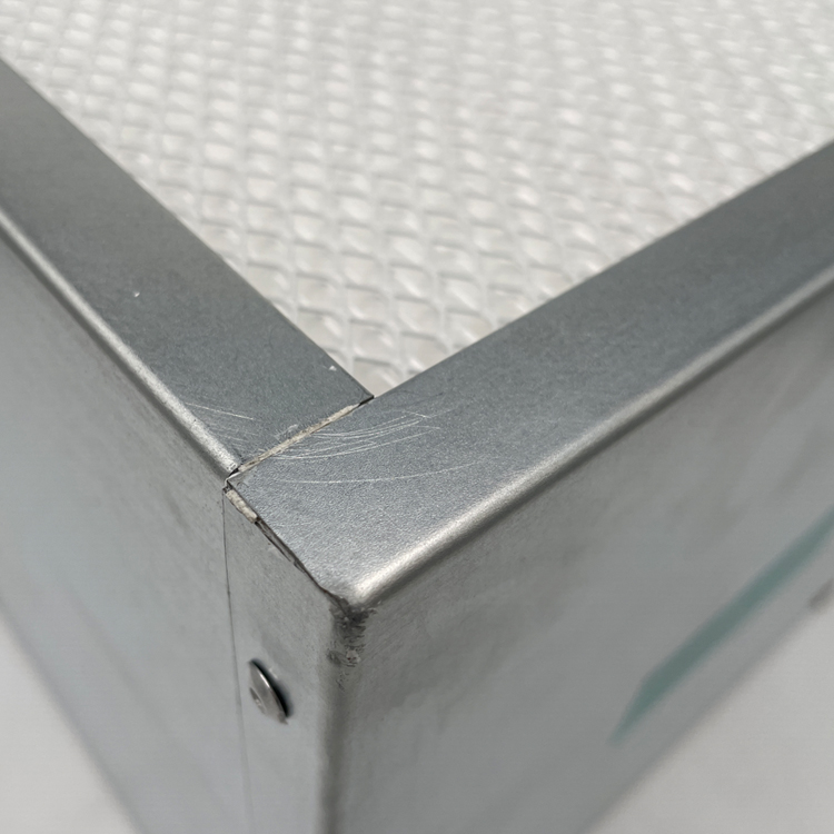 305*305*297mm 12x12Inch Air Conditioning Aluminum Frame Mini Pleated HVAC System H14 HEPA Filter