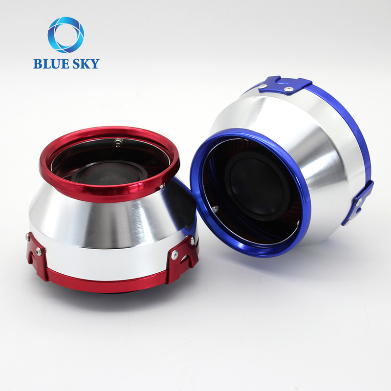 Factory Direct Sale Car Air Intake Modified Mushroom Head 76mm Metal Shell Air Intake Bellows Large Flow Filter