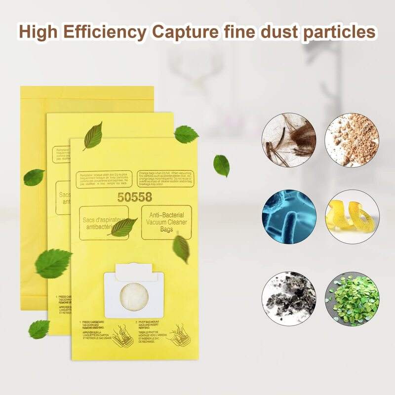 Vacuum Cleaner Dust Filter Bag Compatible with Kenmore Type C Type Q 5055 50558 50557 Bags