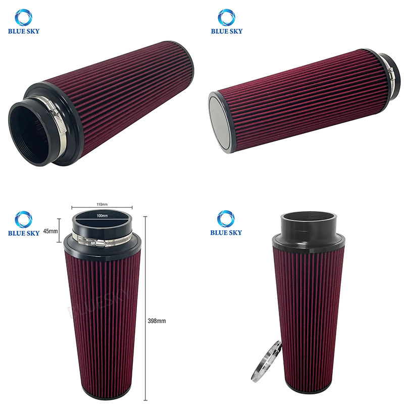 High Performance Racing Car Air Filter Washable Panel Auto Air Filter Replace K&n Automobile Air Intake Filters
