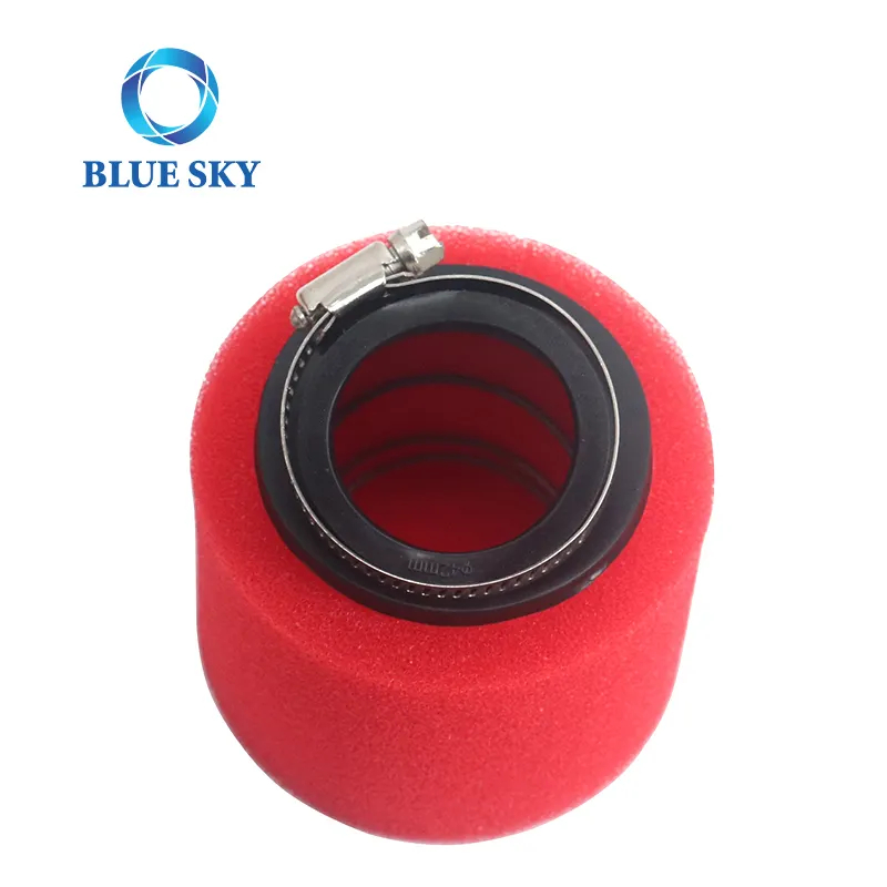 35 38 40 42mm Motorcycle Modification Accessories Double Layer Sponge Air Filter Gy6 Scooter ATV High Flow Air Filter