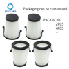 HEPA Filter Compatible with Milwaukee 49-90-1950 M12 0850-20 Cordless Dry Vacuum Cleaner Replace Parts