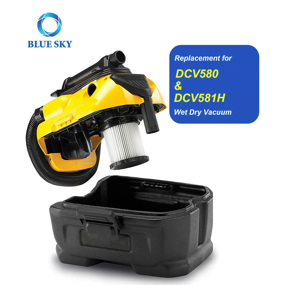 Washable Vacuum Cleaner DCV5801H Replacement Filter for Dewalt DCV580 & DCV581H Wet Dry Vacuum Cleaner Part