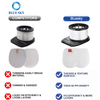 Iz300ukt HEPA Filters Foam Felt Filter Kit for Sharks Iz300 Iz300UK Iz300ukt Iz320 Iz320UK Iz320ukt Vacuum Cleaner Replace Parts
