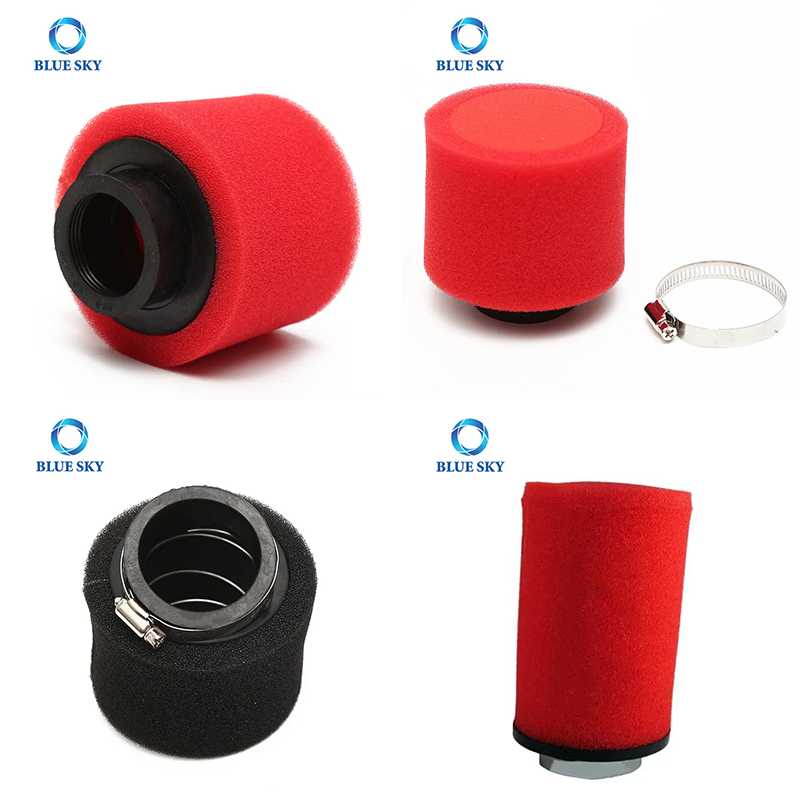High Performance Double Layer Sponge Foam Air Filter NU-4068ST for Auto Parts Dirt Bike Moped Scooter Motorcycle Accessories