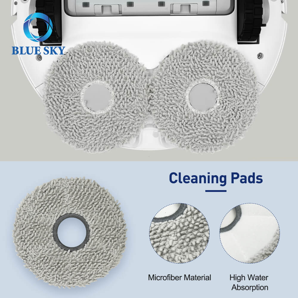 Details of Mop Cloth fits for Ecovacs Deebot T20 OMNI T20e OMNI Robot Vacuum Cleaner