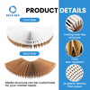 V-Type paint pleated filter for industrial spray booth overspray control